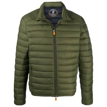 Gigay logo patch padded jacket