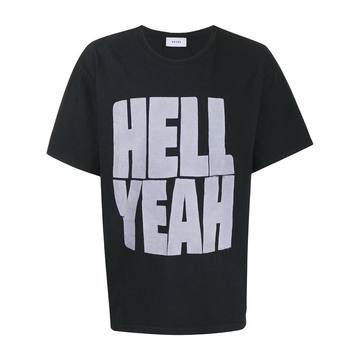 hell yeah print T-shirt