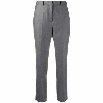 slim-fit cropped trousers