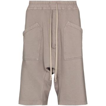 Cotton Jersey Cargo Shorts
