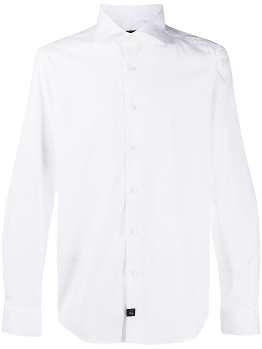 long-sleeved button-down shirt展示图