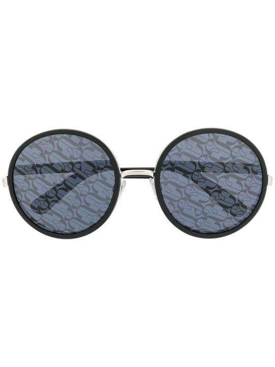 round monogram-lenses sunglasses展示图