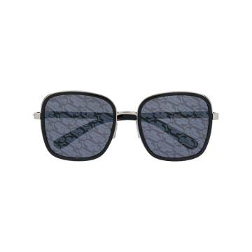 Elva glitter-detail sunglasses