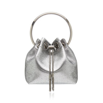 Bon Bon Metallic Top Handle Bag