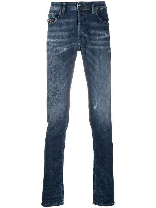 Sleenker light-wash skinny jeans展示图