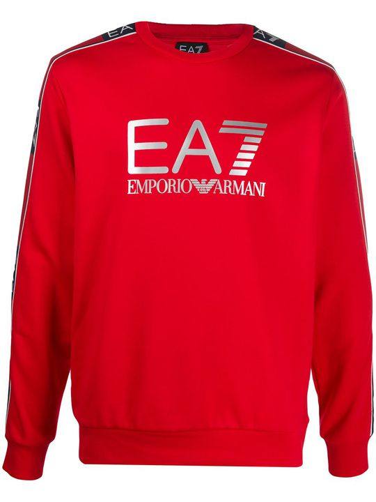 logo-print sweatshirt展示图