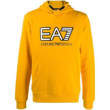 hooded logo sweatshirt