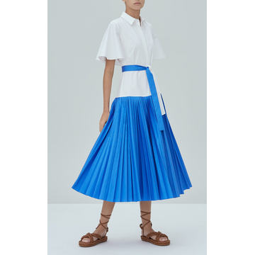 Bellanca Pleated Midi Dress