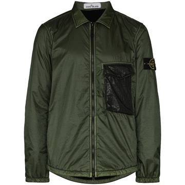 lightweight zip shirt jacket