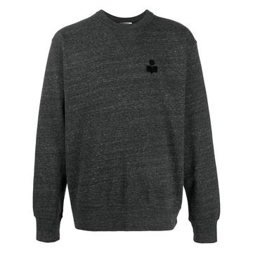 logo-embroidered jumper