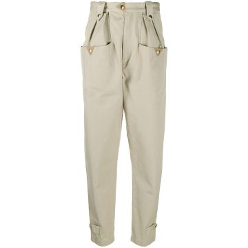 Pulcie high-waisted trousers