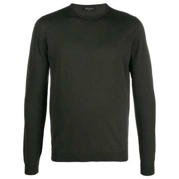 crewneck knit jumper