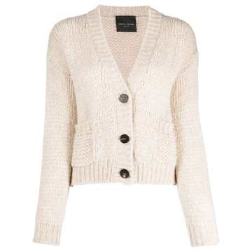 chunky knit cardigan