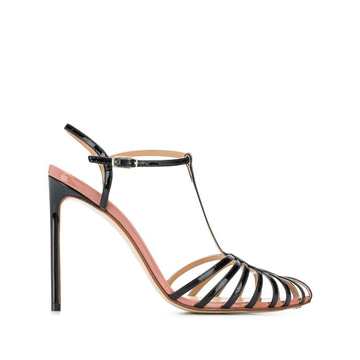 strappy stiletto heels