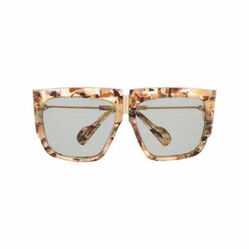 oversized havana sunglasses