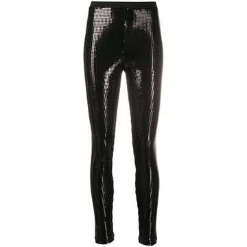 lurex shiny leggings