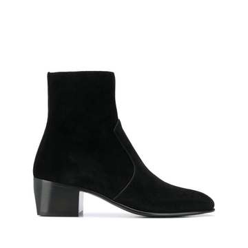 suede ankle boots