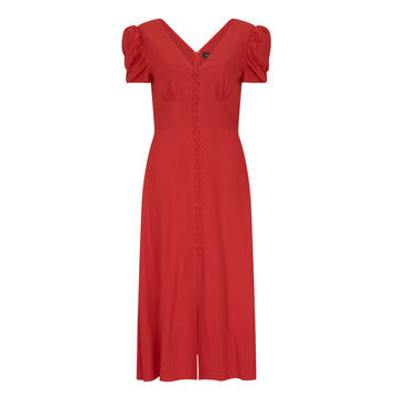 Margot Crepe Midi Dress