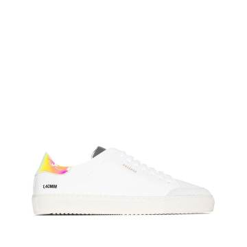white Clean 90 leather low top sneakers