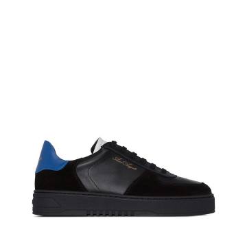 black Orbit suede and leather sneakers