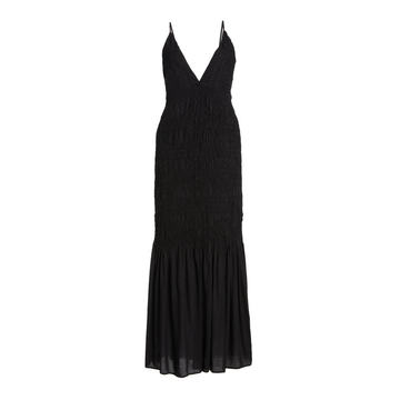 Keira Ruched Modal Maxi Dress