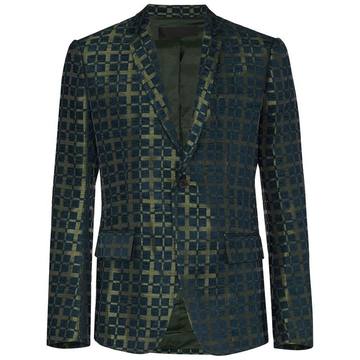 brocade pattern blazer