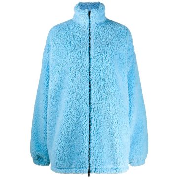 oversized fleece coat