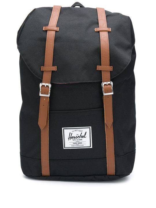 drawstring backpack with double buckle fastening展示图