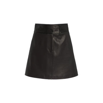 Giulia Leather Skirt