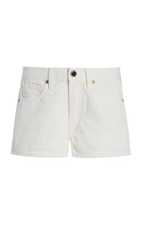 Charlotte Rigid Denim Shorts展示图