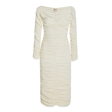 Charmaine Ruched Jersey Dress