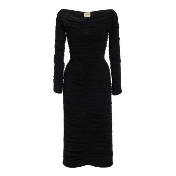 Charmaine Ruched Jersey Dress