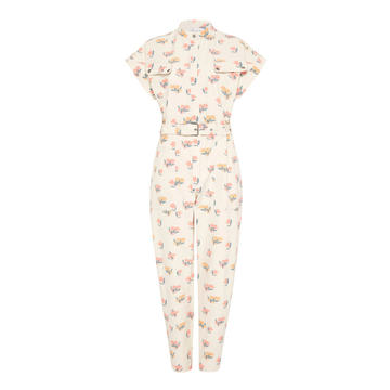 Hadi Floral Cotton-Blend Jumpsuit