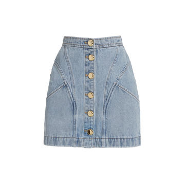 Florence Cotton Denim Mini Skirt