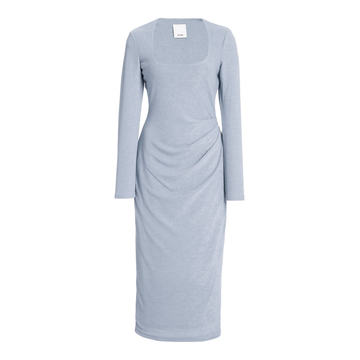 Highfeld Knit-Jersey Draped Midi Dress