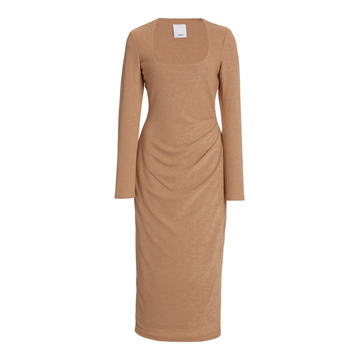 Highfeld Draped Knit-Jersey Midi Dress