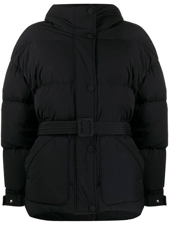 belted puffer coat展示图