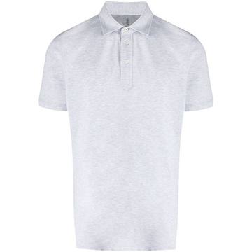 plain short-sleeved polo shirt