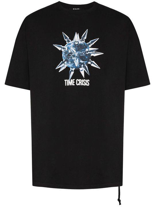 time crisis print t-shirt展示图