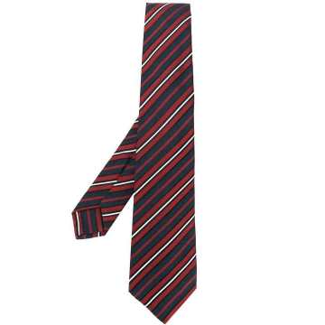 stripe-jacquard tie