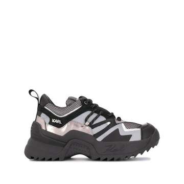 Quest Delta panelled chunky sneakers