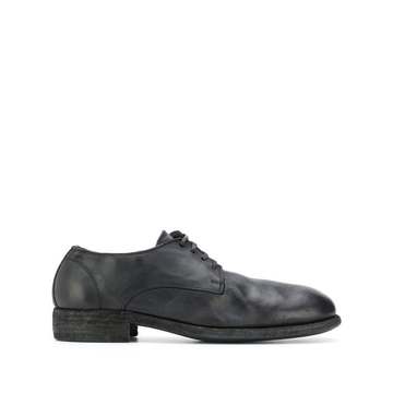 round toe derby shoes