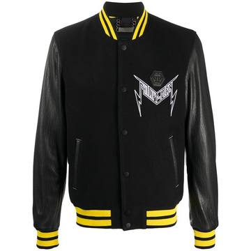 evil smile bomber jacket