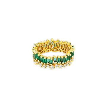 18K Yellow Gold Fireworks Ring