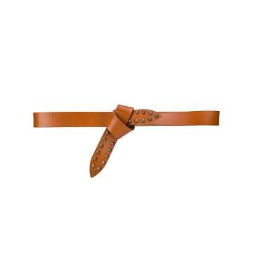 stud-embellished knot belt