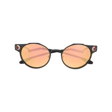 Deadbolt round tinted sunglasses