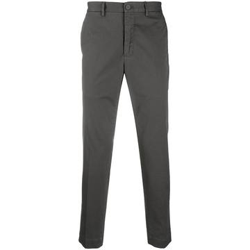 slim fit trousers