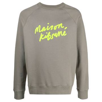 logo print sweatshirt