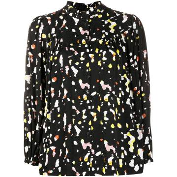Tonka abstract-print blouse