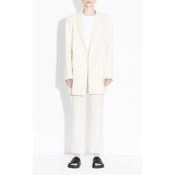 Jules Striped Wool-Blend Blazer